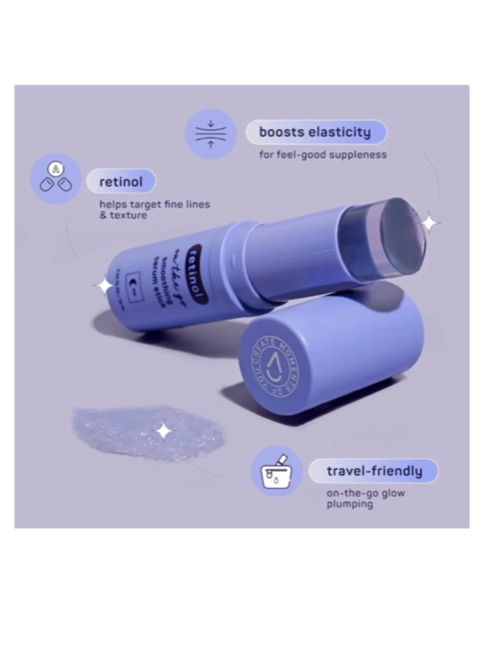 New SpaLife Plump Retinol Smoothing Serum Stick